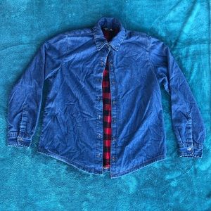 Riders by Lee Fleece lined Button Down